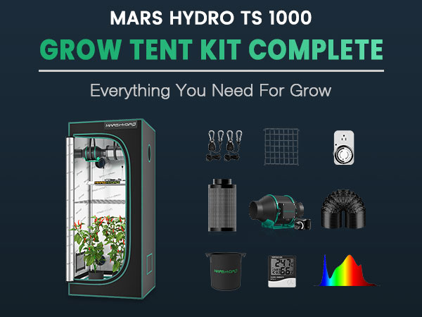 Mars Hydro TS1000 Completed Grow Tent Kits