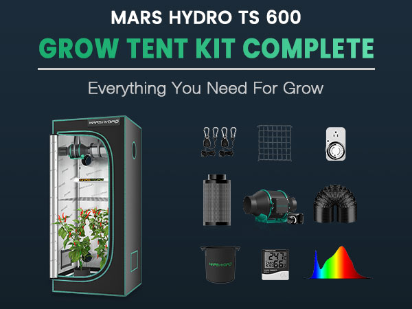 Mars Hydro TS600 Completed Grow Tent Kits