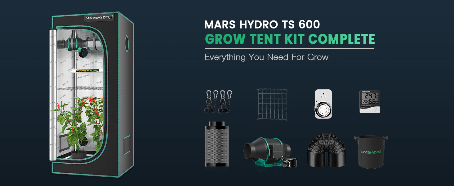 Mars Hydro TS600 Full Tent Kits