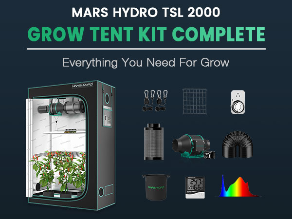 Mars Hydro TSL2000 Completed Grow Tent Kits