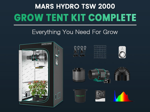 Mars Hydro TSW2000 Completed Grow Tent Kits