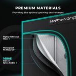 mars hydro grow tent with premium materials