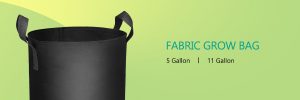 Fabric Grow Bag 5 Gallon 丨 11 Gallon Thick 丨 Sturdy丨  Durable A Reliable Container For A Robust Root System 