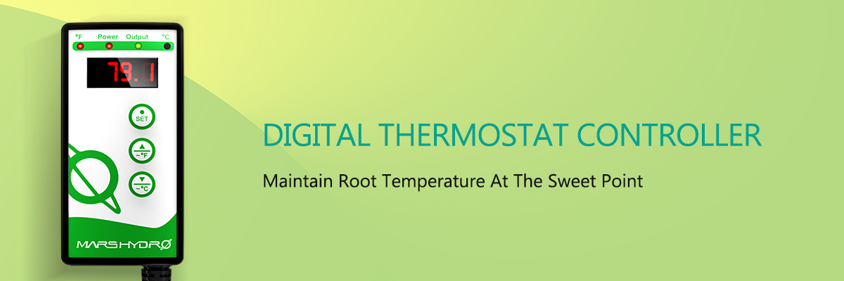 Seedling Heat Mat Stable | Secure | Controllable Digital Thermostat Controller Maintain Root Temperature At The Sweet Point 