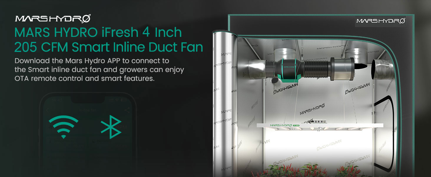 1mars-hydro-iFresh-4Inch-205-CFM-Smart-Inline-Duct-Fan