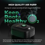 DWC HIGH QUALITY AIR PUMP strong air output provides ample oxygen to theroot