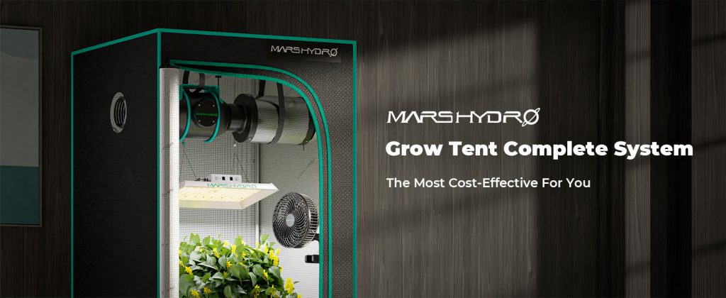 Mars Hydro grow tent complete system