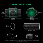 IFRESH-6 inline fan kits package-6ifreshkit