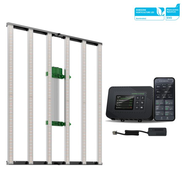 Mars Hydro FC8000-EVO Samsung LM301H EVO 800W LED Grow Light for 5'x5' Grow Tent + iControl Controller